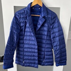 Max Mara weekend Women's Blue Quilted Jacket